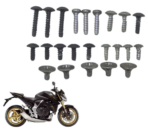 Kit Parafusos Soberbos Honda Cb 1000 R 11-16 Original