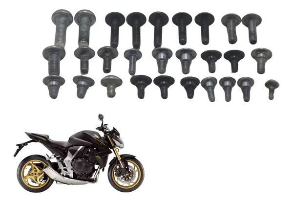Kit Parafusos Carenagem Honda Cb 1000 R 11-16 Original