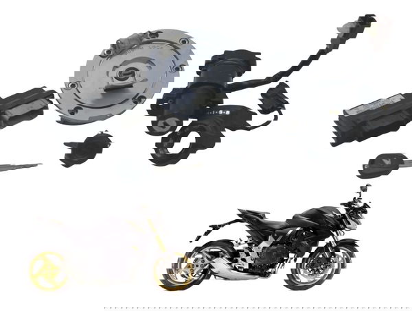 Kit Chave Ignição Módulo Code Honda Cb 1000 R 11-16 Original