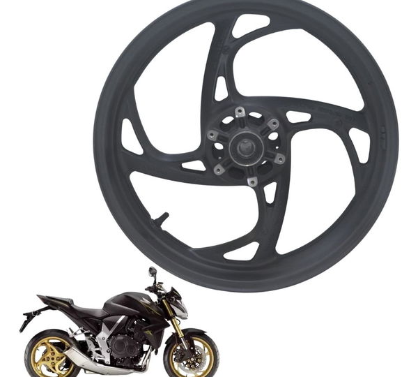 Roda Dianteira Honda Cb 1000 R 11-16 Original Preto