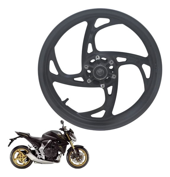 Roda Dianteira Honda Cb 1000 R 11-16 Original Preto