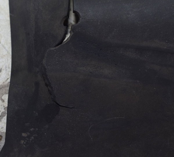 Borracha Acabamento Motor C/detal Honda Cb 600f Hornet 04-07