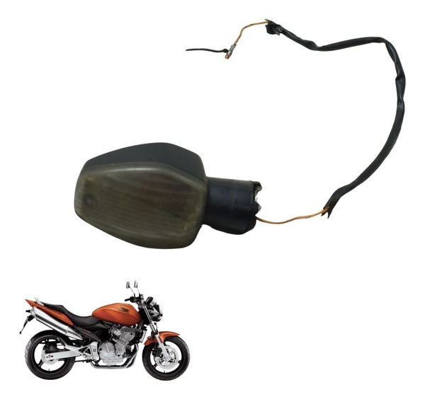 Pisca Traseiro Esq C/ Avaria Honda Cb 600f Hornet 04-07 Orig Esquerdo