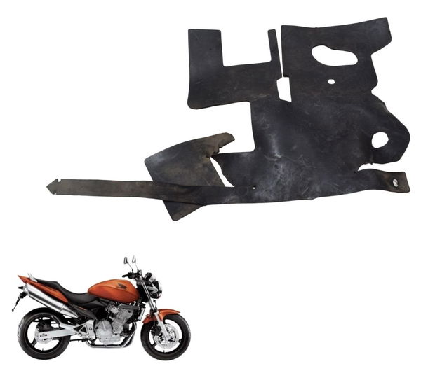 Borracha Acabamento Motor C/detal Honda Cb 600f Hornet 04-07