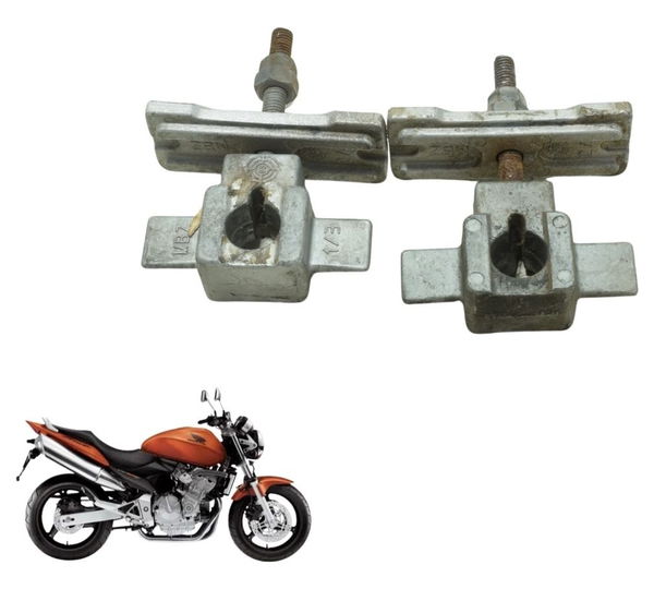 Par Esticador Corrente Honda Cb 600f Hornet 04-07 Original