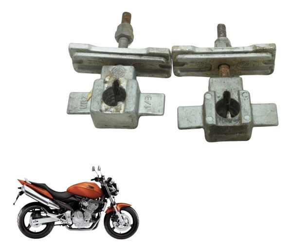 Par Esticador Corrente Honda Cb 600f Hornet 04-07 Original