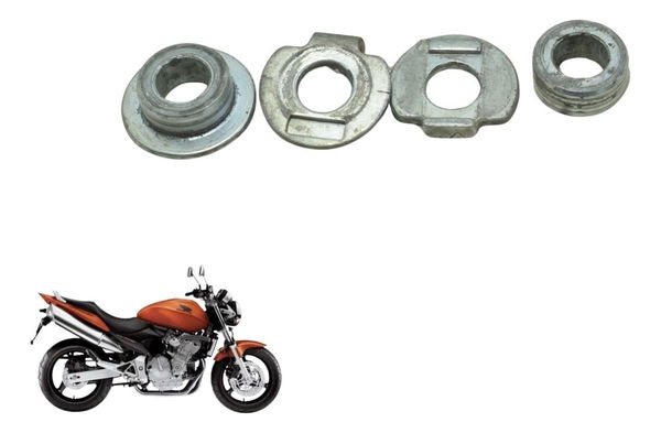 Kit Bucha Espaçador Roda Traseira Honda Cb 600f Hornet 04-07