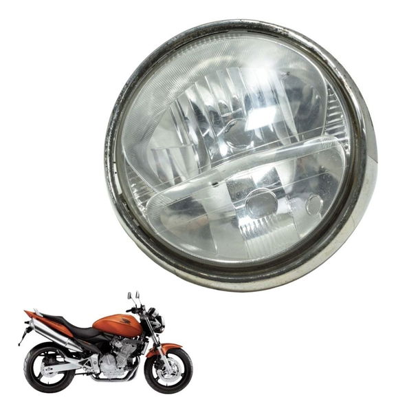 Farol C/detalhes Honda Cb 600f Hornet 04-07 Original
