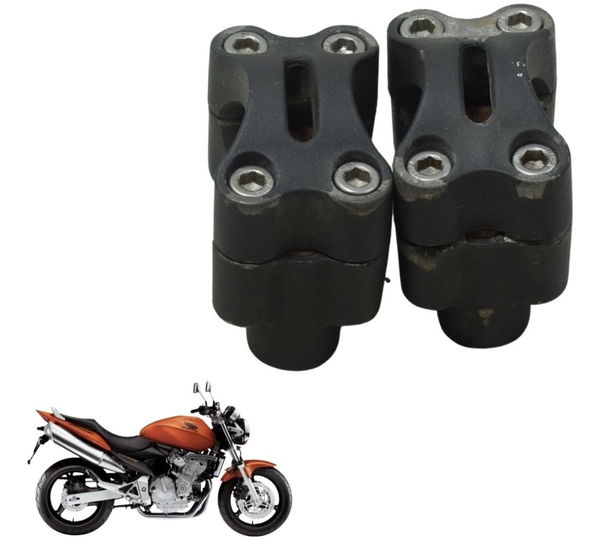 Par Riser Guidão Alongador Honda Cb 600f Hornet 04-07