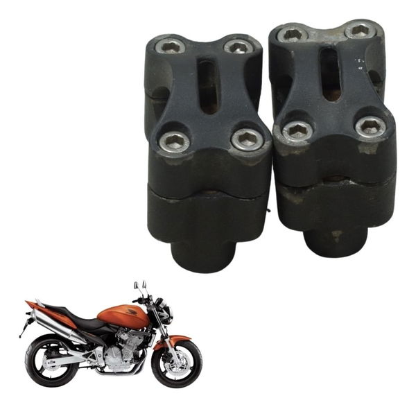 Par Riser Guidão Alongador Honda Cb 600f Hornet 04-07