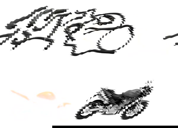 Kit Mangueiras Honda Cb 600f Hornet 04-07 Original