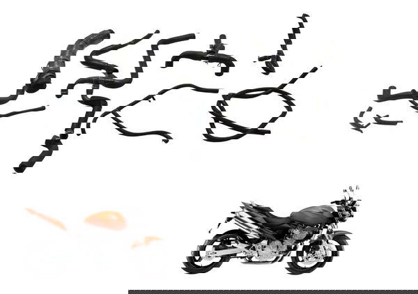 Kit Mangueira Honda Cb 600f Hornet 04-07 Original