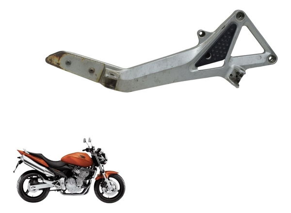 Suporte Pedaleira Dir C/avaria Honda Cb 600f Hornet 04-07 Or