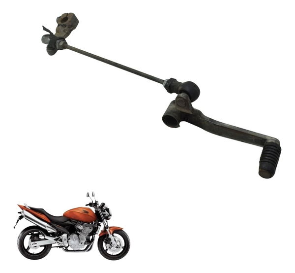 Pedal Câmbio Marcha C/detal Honda Cb 600f Hornet 04-07 Origi