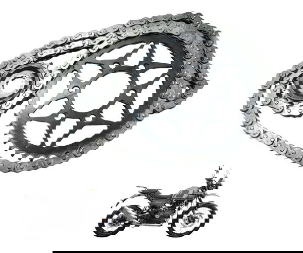 Kit Relação Royal Enfield Himalayan 411 19-25 Origi Prateado