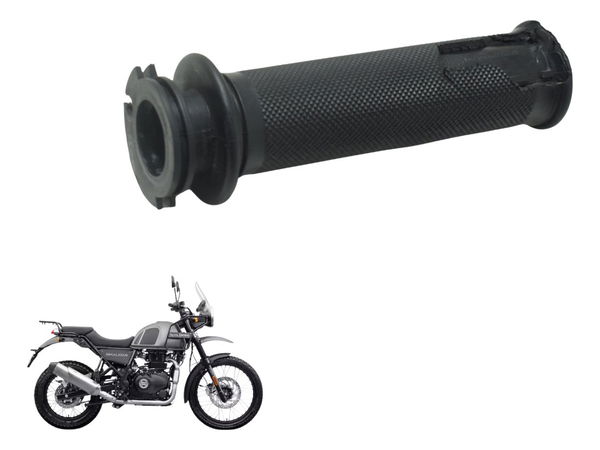 Manopla Direita C/avaria Royal Enfield Himalayan 411 19-25 Preto