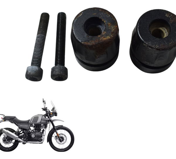 Par Peso Guidão C/det Royal Enfield Himalayan 411 19-25 Orig Preto