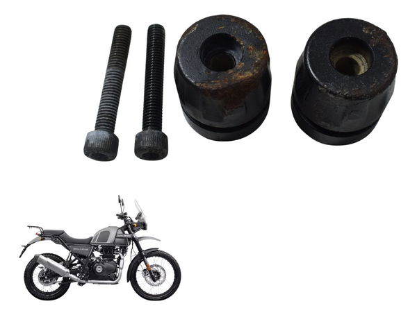 Par Peso Guidão C/det Royal Enfield Himalayan 411 19-25 Orig Preto