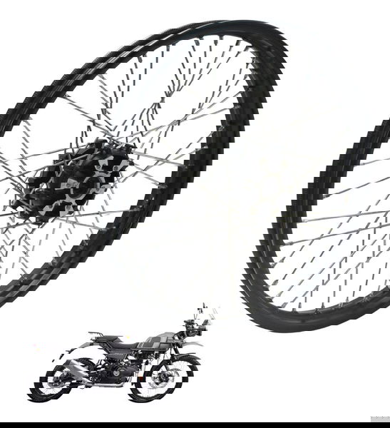 Roda Dianteira Royal Enfield Himalayan 411 19-25 Original Preto