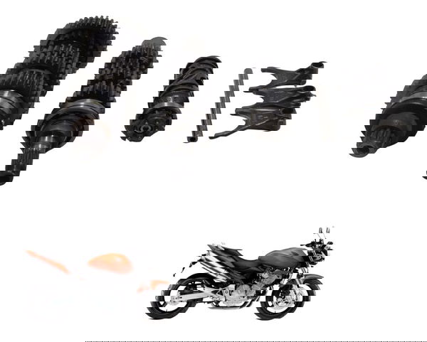 Caixa Marcha Câmbio Honda Cb 600f Hornet 04-07 Original