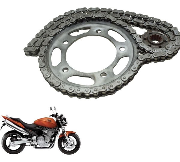 Kit Relação Sunstar Honda Cb 600f Hornet 04-07