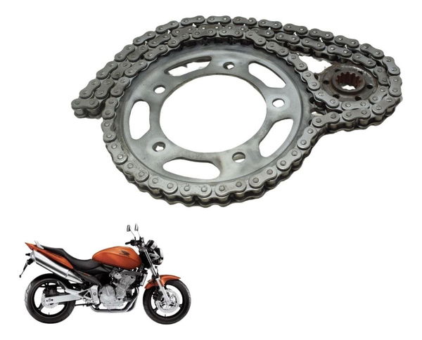 Kit Relação Sunstar Honda Cb 600f Hornet 04-07
