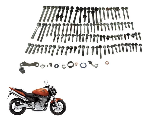 Kit Parafuso Motor Honda Cb 600f Hornet 04-07 Original