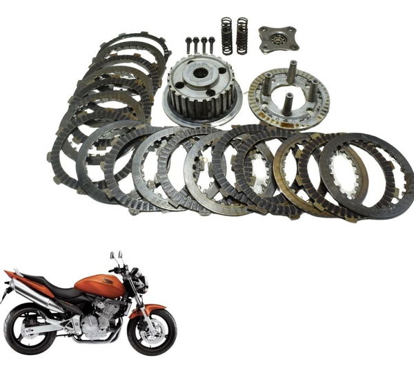 Cubo Platô Discos Embreagem Honda Cb 600f Hornet 04-07 Origi