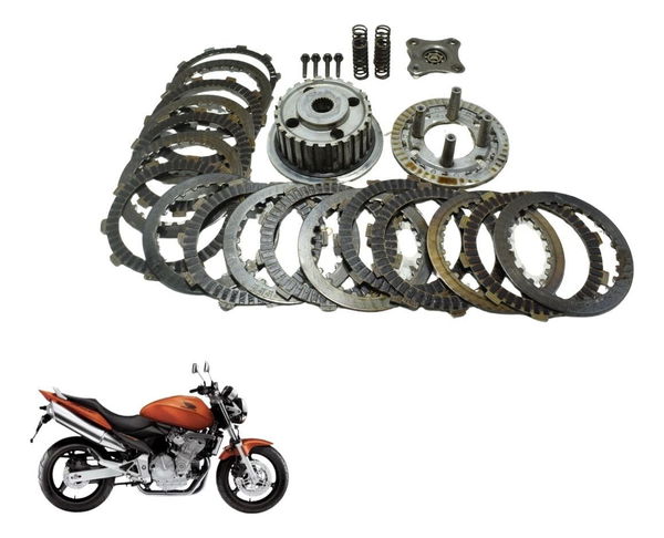 Cubo Platô Discos Embreagem Honda Cb 600f Hornet 04-07 Origi