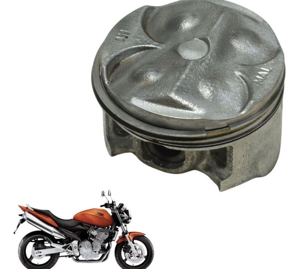 Pistão E Anéis Honda Cb 600f Hornet 04-07 Original
