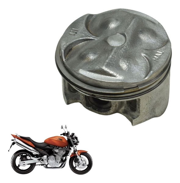 Pistão E Anéis Honda Cb 600f Hornet 04-07 Original
