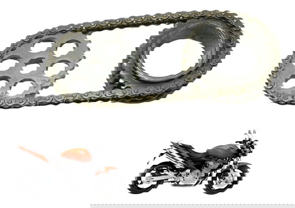 Engrenagem Corrente Bomba Óleo Honda Cb 600f Hornet 04-07