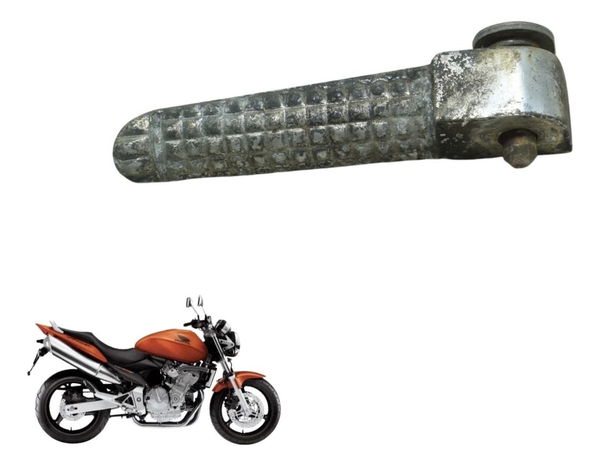 Pedaleira Traseira Dir Paralela Honda Cb 600f Hornet 04-07
