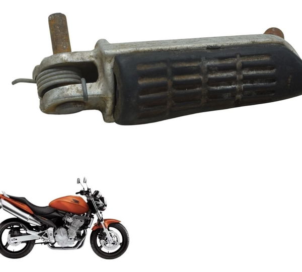 Pedaleira Dianteira Esq Honda Cb 600f Hornet 04-07 Original