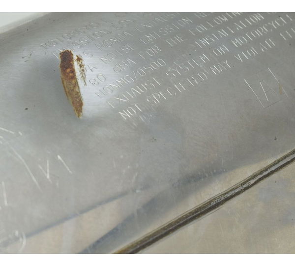 Ponteira Escapamento C/ Detalhes Honda Cb 500f 14-16 Origina