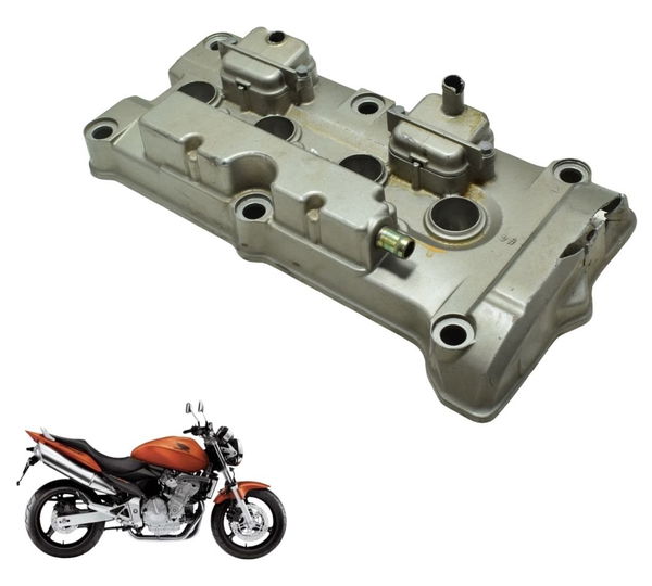 Tampa Cabeçote C/ Avaria Honda Cb 600f Hornet 04-07 Original
