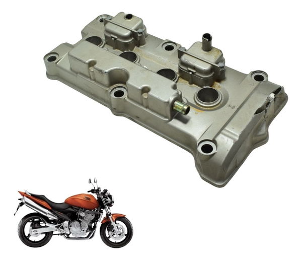 Tampa Cabeçote C/ Avaria Honda Cb 600f Hornet 04-07 Original