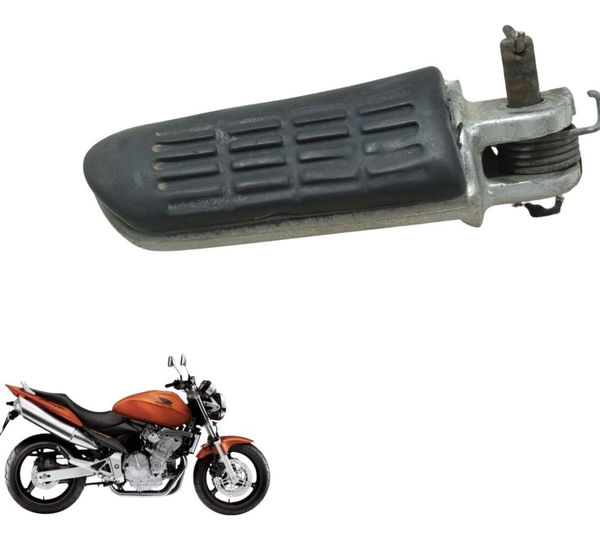 Pedaleira Dianteira Esq Honda Cb 600f Hornet 04-07 Original