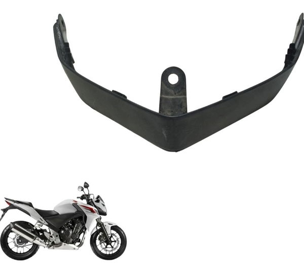 Acabamento Inferior Central Farol Honda Cb 500f 14-16 Origin