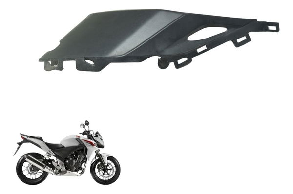 Carenagem Inferior Dir Farol Honda Cb 500f 14-16 Original Cinza-escuro