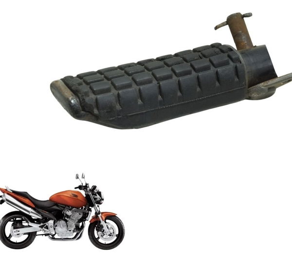 Pedaleira Traseira Esq C/detalhes Honda Cb 600f Hornet 04-07