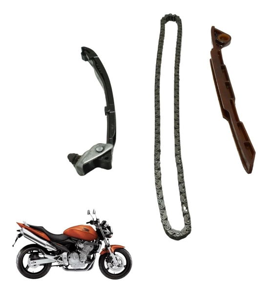 Kit Guia Tensor Corrente Comando Honda Cb 600f Hornet 04-07