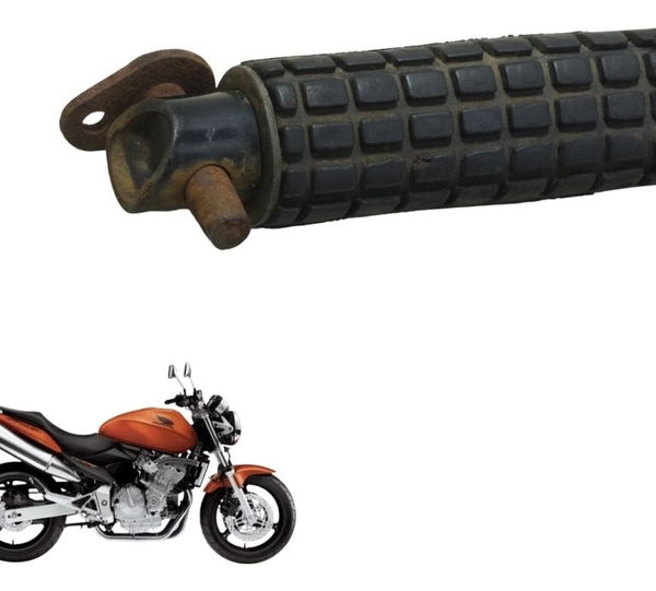 Pedaleira Traseira Esq C/detalhes Honda Cb 600f Hornet 04-07