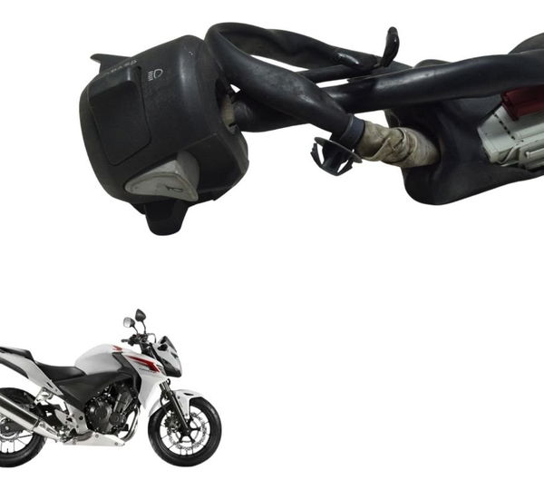 Chave Punho Luz Honda Cb 500f 14-16 Original