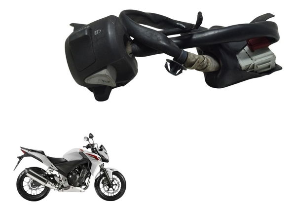 Chave Punho Luz Honda Cb 500f 14-16 Original