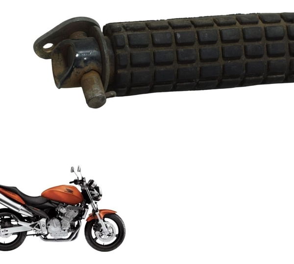 Pedaleira Traseira Esq C/detalhes Honda Cb 600f Hornet 04-07