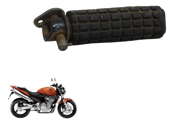 Pedaleira Traseira Esq C/detalhes Honda Cb 600f Hornet 04-07