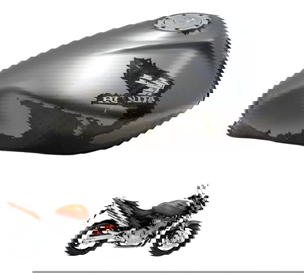 Tanque C/ Detalhes Honda Cb 600f Hornet 04-07 Original