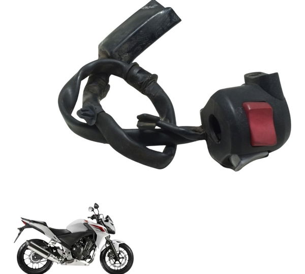 Chave Punho Partida Honda Cb 500f 14-16 Original