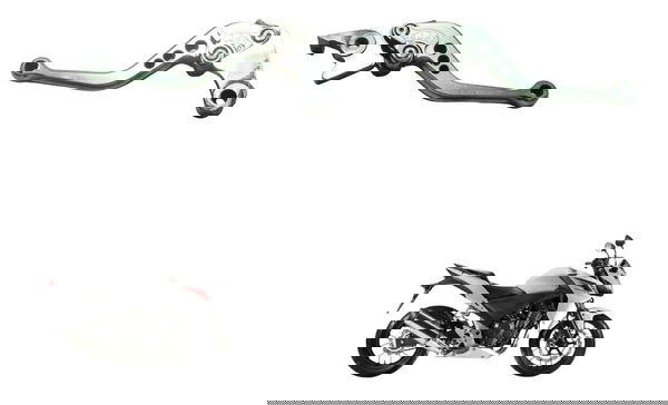 Par Manete Esportivo C/ Detalhes Honda Cb 500f 14-16